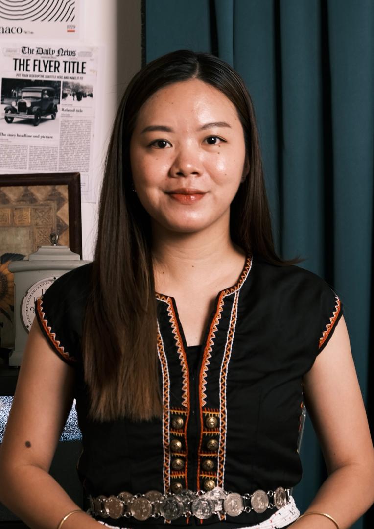 Photo of Jenesia Justin, Dusun Tindal Language Moderator